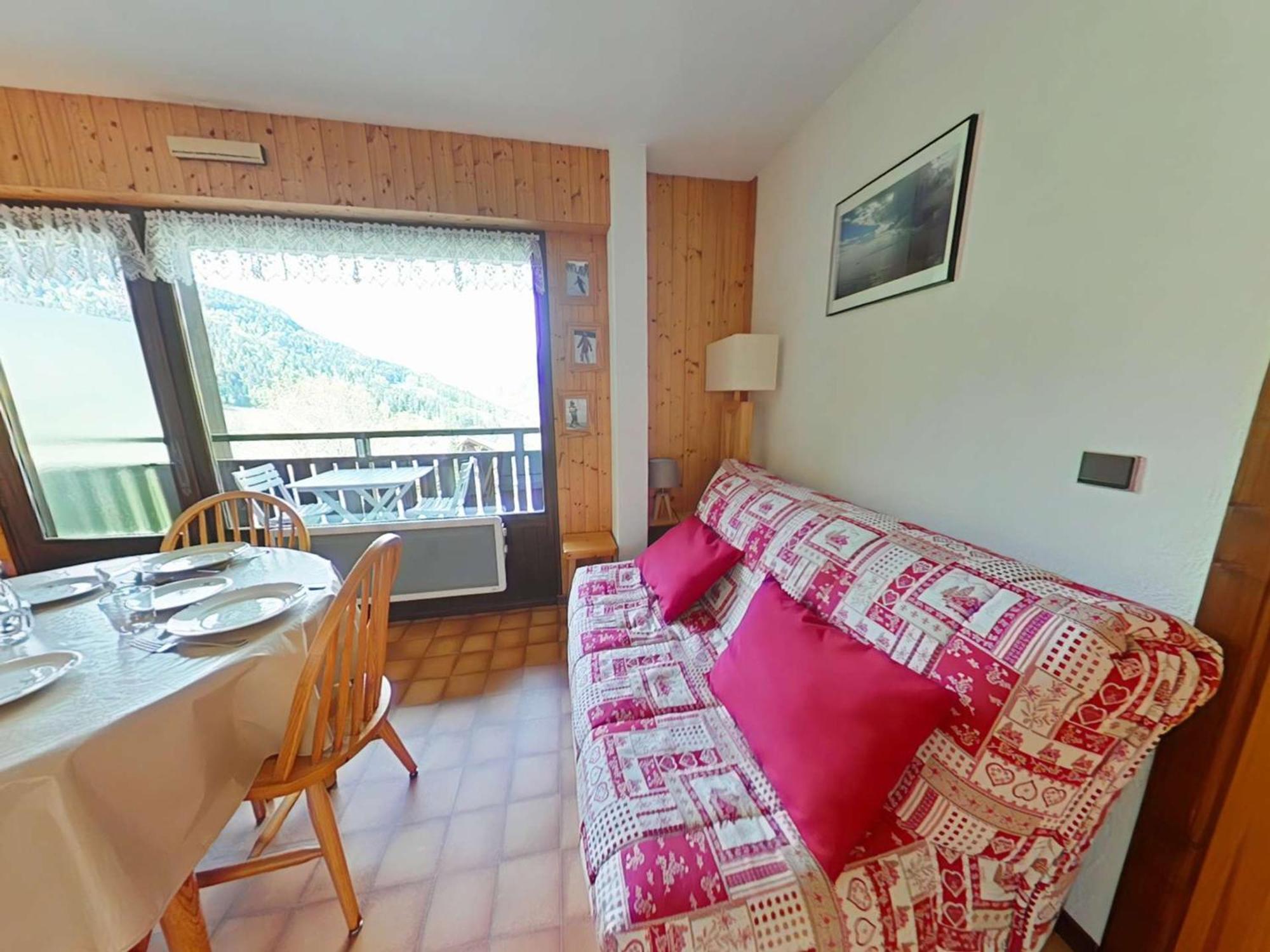 Appartement Cosy 5 Couchages Avec Balcon, Navette Au Pied, Garage Et Menage Inclus - Le Grand-Bornand - Fr-1-241-198 Exteriér fotografie